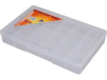 FISCHER 12 Compartment Spare Parts Box